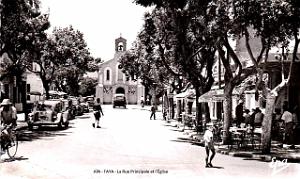 Ain-Taya - Rue principale et eglise